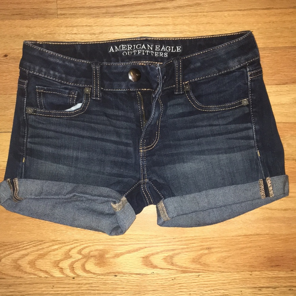 American eagle jean shorts